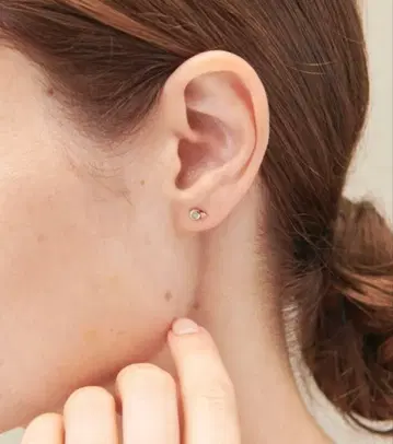 ete 오팔 귀걸이 양쪽용 한쪽만