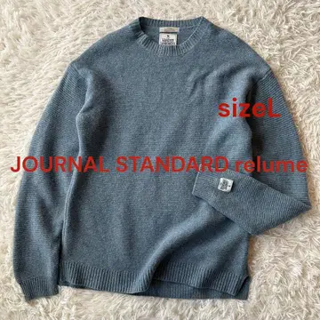 저널 스탠다드 리룸 해밀턴 라무즈 울 블루 니트 L
