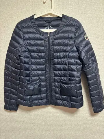 JOTT 다운 자켓 L 사이즈 네이비 수납 봉투 포함