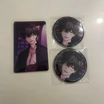 잘생긴 남자 빌런 에리스 캔뱃지 카드