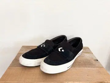 Converse 스케이트보딩 블랙 로퍼 슬립온