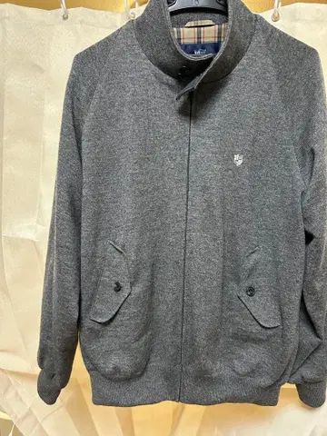 남성용, 울 100% 집업 블루종 자켓 L 사이즈