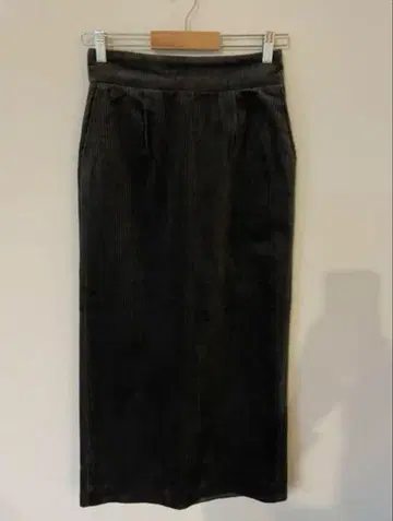 코듀로이 스커트 apart by lowrys 그레이