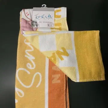 페이스타월 세트 2장 면100% 나츠메 우인장 냥코 선생님