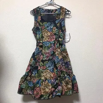 노엘 드 메모와르 오버롤 스커트 M 베레모 블랙