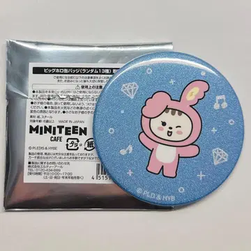 MINITEEN 캔뱃지 정한 JJONGTORAM 라무