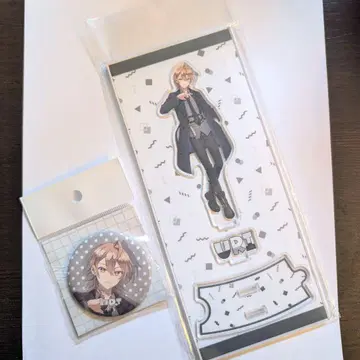 컬러풀 피치 우리 캔뱃지 아크릴 스탠드 전시회 뮤지엄 5주년