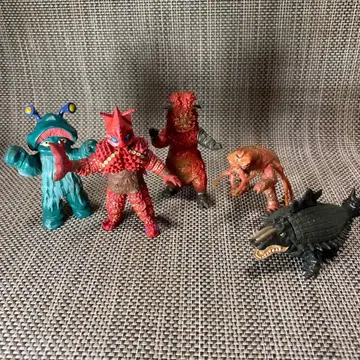 울트라맨 괴수 피규어 5체 세트