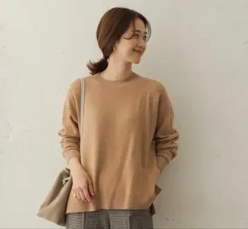 어반 리서치 도어스 크루넥 와이드 모찌모찌 니트 풀오버