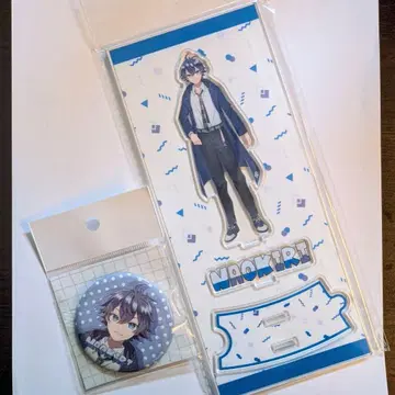 컬러풀 피치 나오키리 아크릴 스탠드 캔뱃지 전시회 뮤지엄