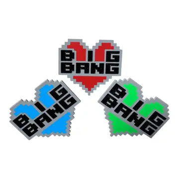 BIGBANG 하트 모양 반지 3종 세트 승리 영배 탑