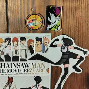 체인소 맨 레제 아크릴 스탠드 스티커