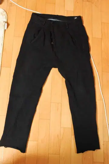 Masnada 사루엘 팬츠 블랙 사이즈 46