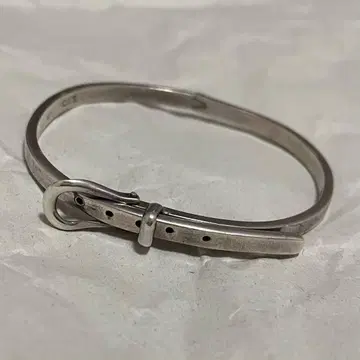 멕시칸 주얼리 실버 925 CII 벨트형 버클 뱅글