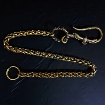 놋쇠 이글 후크 지갑 체인 키체인 액세서리