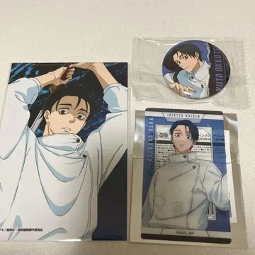 주술회전 옷코츠 유타 캔뱃지 클리어 카드 브로마이드 TOHO 엔스카이