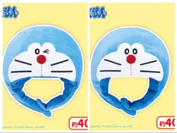 도라에몽 봉제 인형 모자