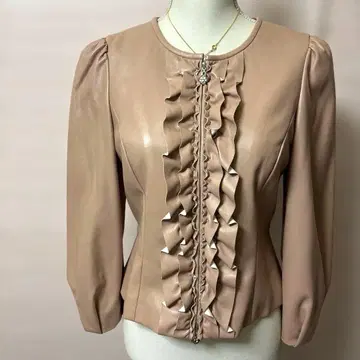 엠즈 그레이시 페이크 가죽 자켓 38