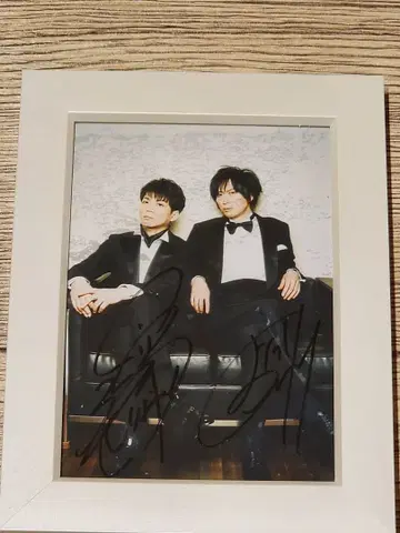 [사인 포함] 타자와 코스케 스기모토 요시노리 사진 프레임