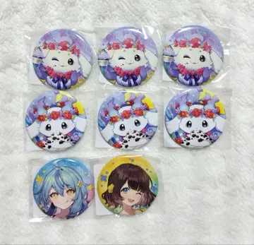 룬룬, 타마노이 나나, 시가 리코 DMM 스크래치 캔뱃지