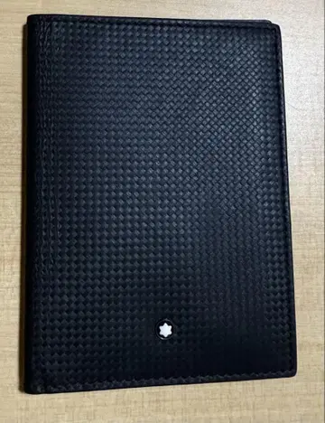 Montblanc 몽블랑 패스케이스 블랙 가죽 A3-8