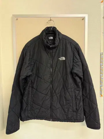 The North Face 블랙 다운 자켓