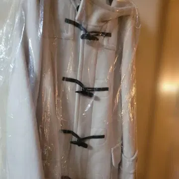 BABYLONE 베이지 더플 코트