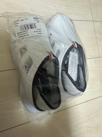 메쉬 슬립온 23.5cm 화이트 간호사 신발