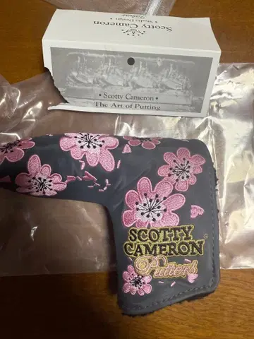 골프 커버 골프 퍼터용 헤드 커버 핑형 스카티 카메론