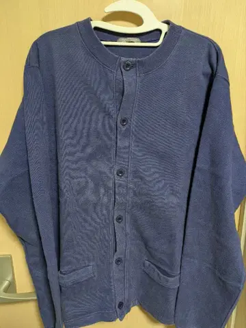 네이비 버튼 가디건 UNITEDARROWS