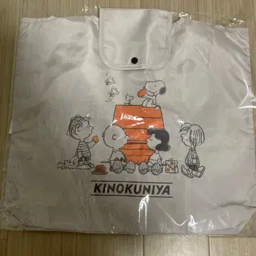 기노쿠니야 피넛 콜라보 에코백 미사용 새상품