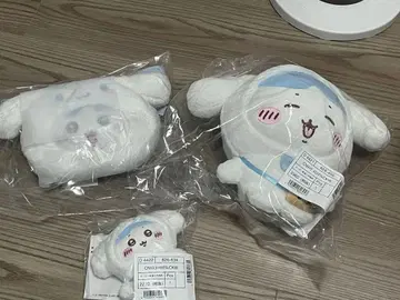 치이카와 산리오 콜라보 하치와레 x 시나모롤 세트