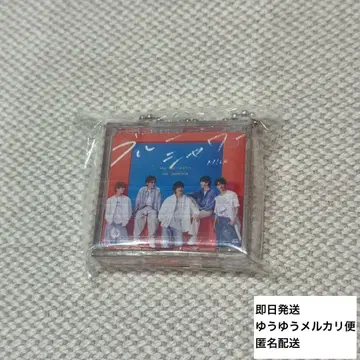 M!LK 미니 재킷 키링 블루 샤워