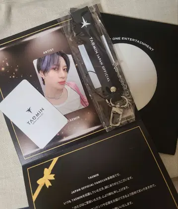 SHINee 태민 FC 일본 갱신 특전 세트