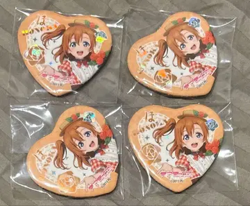 러브 라이브 코사카 호노카 GIGO 하트 캔뱃지 fanfancy 캔뱃지