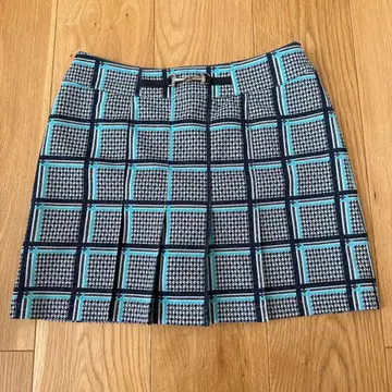 [ 새상품급 ] Callaway 스커트 큐롯 체크 블루 캘러웨이