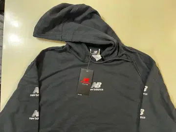 뉴발란스 블랙 후드티 XXL