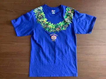 [ 초레어 ] 2005년 칼라카우아 왕 멜리 모나크 페스티벌 티셔츠 파랑