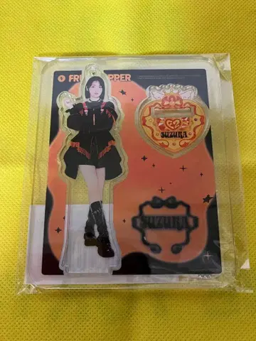 FRUITS ZIPPER 후루파 아크릴 스탠드 블랙 의상 진세이 히사카