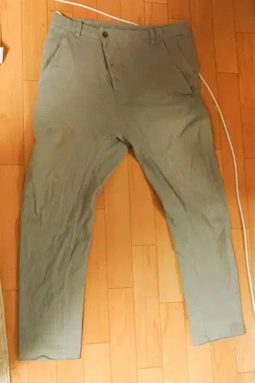 Masnada 사루엘 팬츠 베이지 사이즈 46