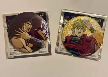 죠죠 월드 DIO 카즈 글리터 캔뱃지