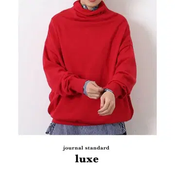 journal standard luxe 메리노 무지 보틀 풀오버