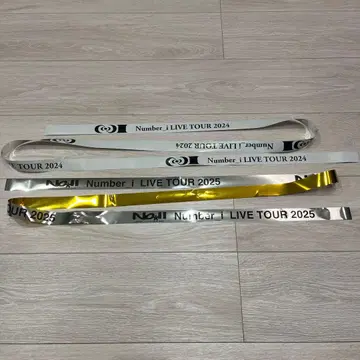 Number_i 넘버아이 은색 테이프 풀 사이즈 2개 세트