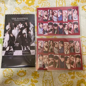 THE RAMPAGE 2026 탁상 달력 B 포토 카드 2장 포함