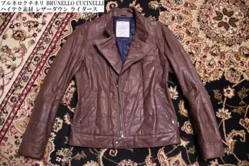 브루넬로쿠치넬리 하이테크 Thermore 에코 다운 가죽 다운 라이더스