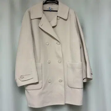 UNIQLO 콩트와르 데코토니에 더블 페이스 하프 코트 XL