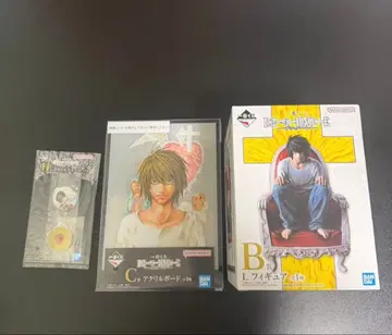 데스노트 제일복권 피규어 아크릴 보드 아크릴 참