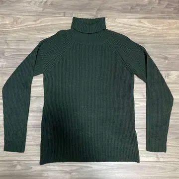 AKM 래글런 슬리브 터틀 니트 엑스트라 파인 메리노 XL