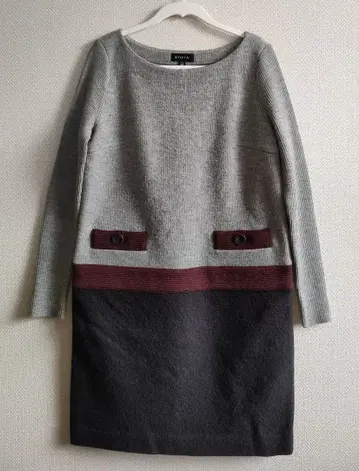 EPOCA 울 100% 니트 원피스 40 사이즈