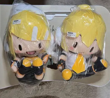 후와푸치 메가 점보 봉제 인형 카가미네 린 카가미네 렌 세트